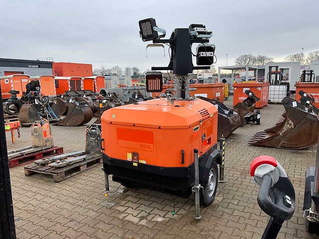 2016 tower light vb-9 lichtmast aggregaat aanhangwagen - afbeelding 14 van  24