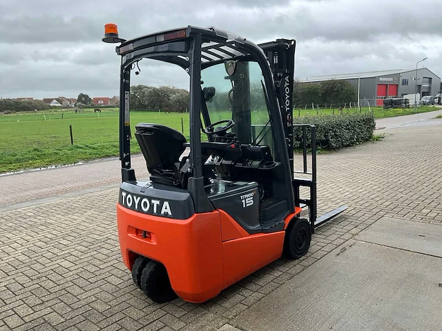 2016 toyota 8fbe15t vorkheftruck - afbeelding 7 van  13