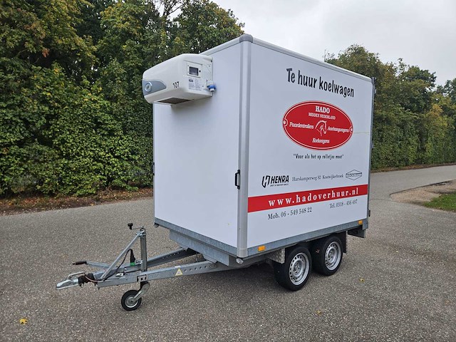 2016 trailertrading kw2518 koelwagen aanhangwagen - afbeelding 1 van  8