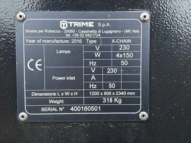 2016 trime x-chain a0002 stationaire lichtmast - afbeelding 3 van  11