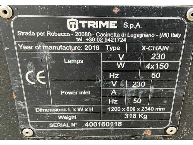 2016 trime x-chain a0002 stationaire lichtmast - afbeelding 11 van  15