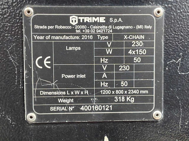 2016 trime x-chain a0002 stationaire lichtmast - afbeelding 9 van  17