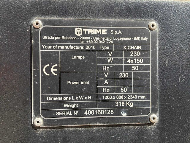 2016 trime x-chain a0002 stationaire lichtmast - afbeelding 13 van  20