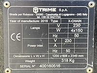 2016 trime x-chain stationaire lichtmast - afbeelding 8 van  16