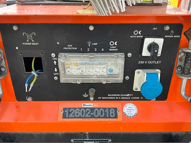 2016 trime x-chain stationaire lichtmast - afbeelding 5 van  17