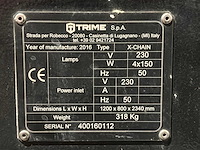 2016 trime x-chain stationaire lichtmast - afbeelding 4 van  12