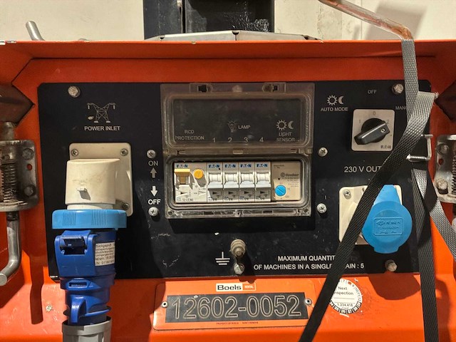 2016 trime x-chain stationaire lichtmast - afbeelding 10 van  12