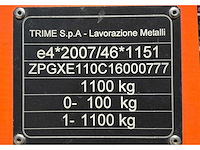 2016 trime x-eco a0012 lichtmast aanhangwagen - afbeelding 19 van  26