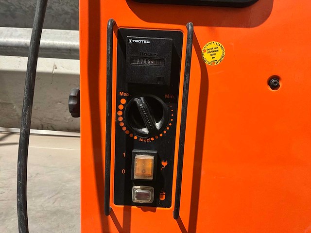 2016 trotec ttk 175 s condensatiedroger / bouwdroger - afbeelding 5 van  7