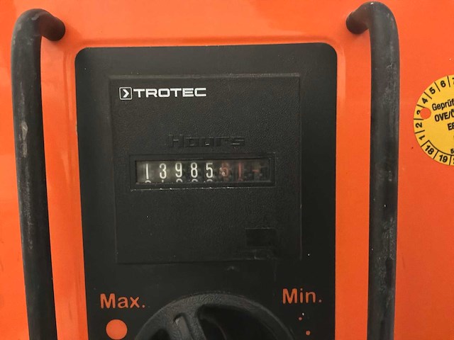 2016 trotec ttk 175 s condensatiedroger / bouwdroger - afbeelding 6 van  7