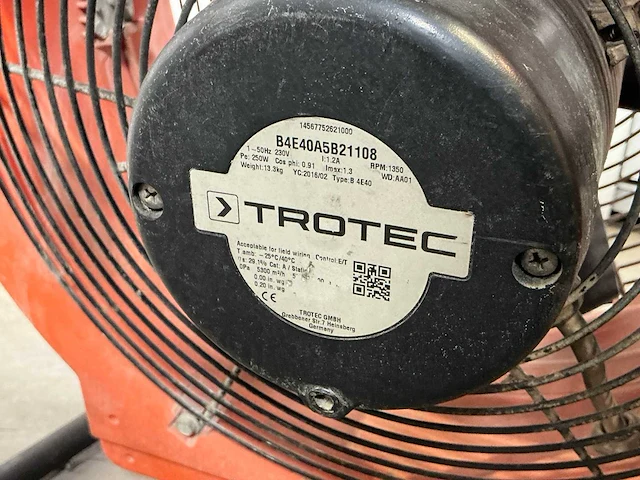 2016 trotec ttv 4500 industrieventilator 4.500m³/uur - afbeelding 3 van  4