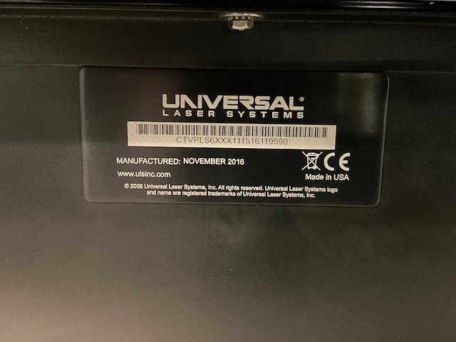 2016 universal laser systems vls 6.60 lasersnijmachine - afbeelding 15 van  15