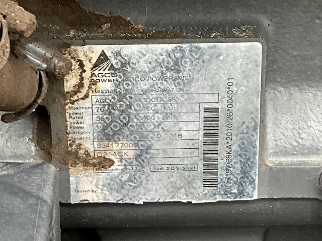 2016 valtra a93 h vierwielaangedreven landbouwtractor - afbeelding 17 van  26