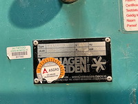 2016 verhagen f3313 db.h industriële stofzuiger - afbeelding 2 van  2