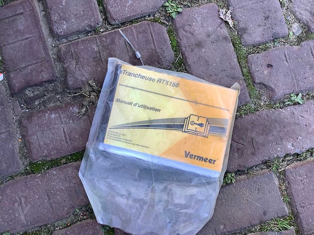 2016 vermeer rtx150 sleuvengraafmachine - afbeelding 3 van  7
