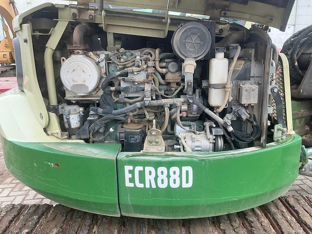 2016 volvo ecr88d rups graafmachine - afbeelding 23 van  35