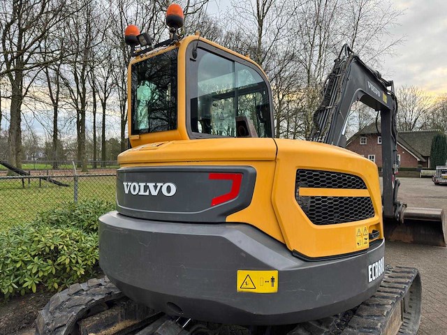 2016 volvo ecr88d rupsgraafmachine - afbeelding 11 van  24