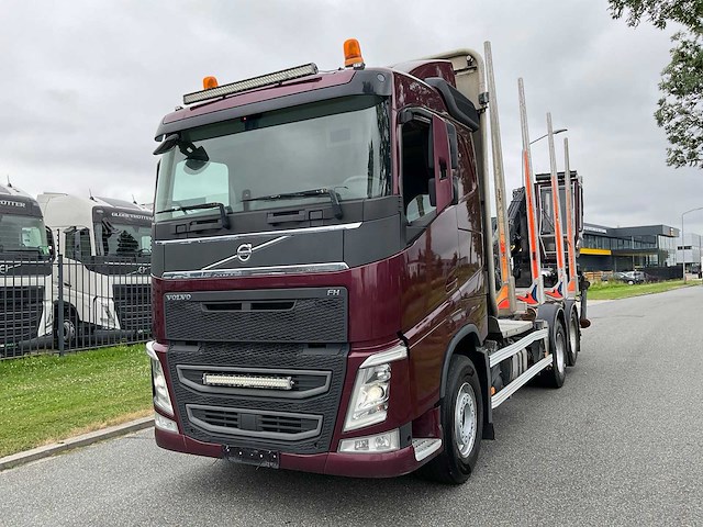 2016 volvo fh4 540 motorwagen/timber truck - afbeelding 1 van  67