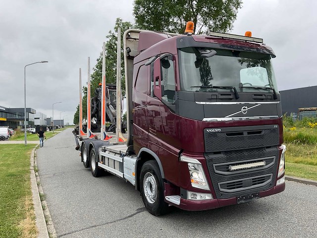 2016 volvo fh4 540 motorwagen/timber truck - afbeelding 22 van  67