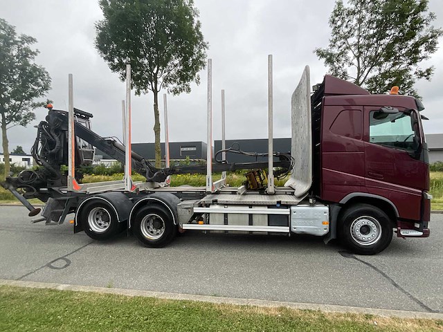 2016 volvo fh4 540 motorwagen/timber truck - afbeelding 33 van  67