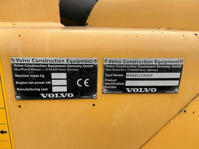 2016 volvo l35g shovel - afbeelding 29 van  35