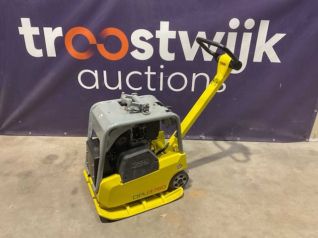 2016 wacker dpu3760 e-start trilplaat - afbeelding 1 van  5