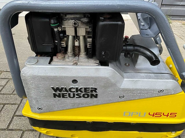 2016 wacker neuson dpu 4545 trilplaat - afbeelding 8 van  10