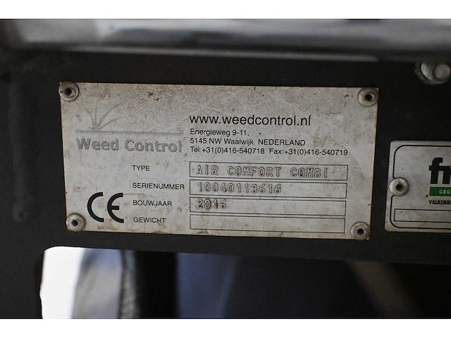 2016 weed control air comfort combi onkruid brander - afbeelding 7 van  8