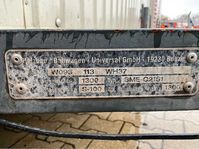 2016 weiro holzbau bauwagen rasant 350 schaft aanhangwagen - afbeelding 5 van  13