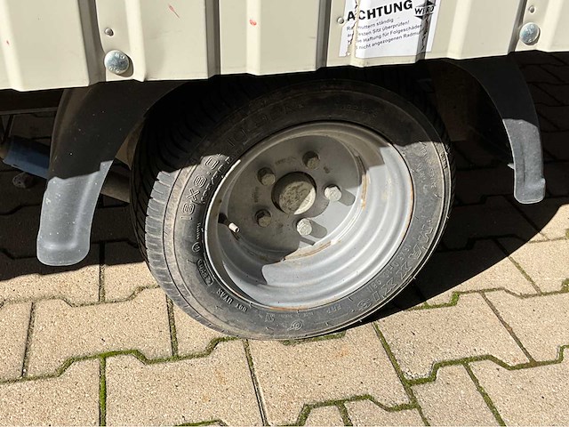 2016 weiro holzbau bauwagen rasant 350 schaft aanhangwagen - afbeelding 3 van  13