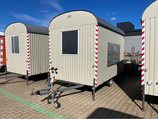 2016 weiro holzbau bauwagen rasant 350 schaft aanhangwagen - afbeelding 1 van  13