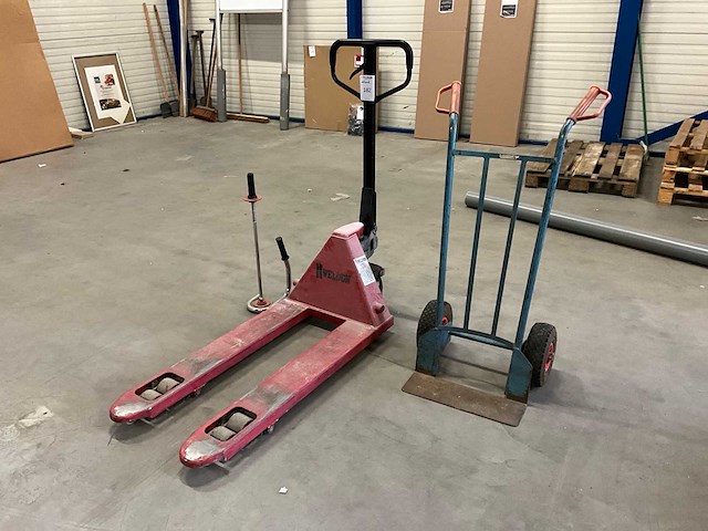 2016 weldon qrpd100 hand hydraulische palletwagen - afbeelding 1 van  6