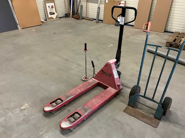 2016 weldon qrpd100 hand hydraulische palletwagen - afbeelding 3 van  6