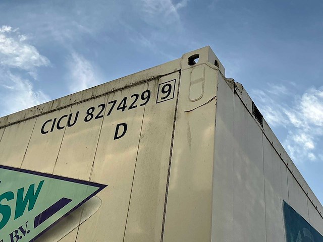 2016 wemacon/cimc c745skdp4 129wissellaadbak - afbeelding 11 van  20