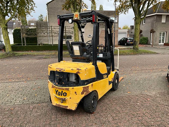 2016 yale gdp25lx e2200 vorkheftruck - afbeelding 28 van  29