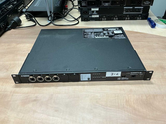 2016 yamaha swp1-8 poort dante switch - afbeelding 2 van  4