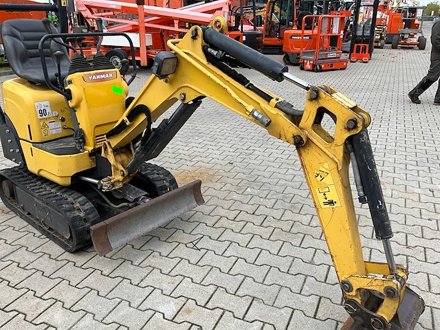 2016 yanmar sv08-1a(s) minigraafmachine - afbeelding 6 van  37