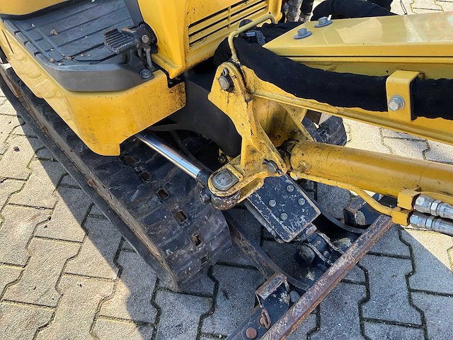 2016 yanmar sv08-1a(s) minigraafmachine - afbeelding 1 van  21