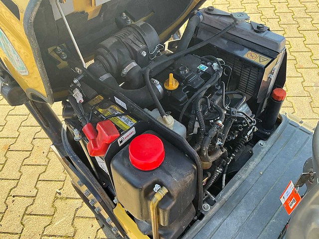2016 yanmar sv08-1a(s) minigraafmachine - afbeelding 5 van  21
