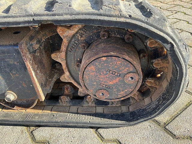 2016 yanmar sv08-1a(s) minigraafmachine - afbeelding 10 van  21