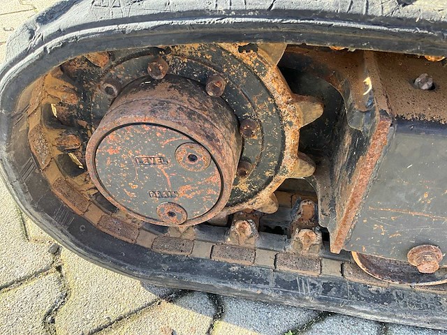 2016 yanmar sv08-1a(s) minigraafmachine - afbeelding 12 van  21