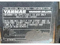 2016 yanmar sv08-1a(s) minigraafmachine - afbeelding 15 van  21