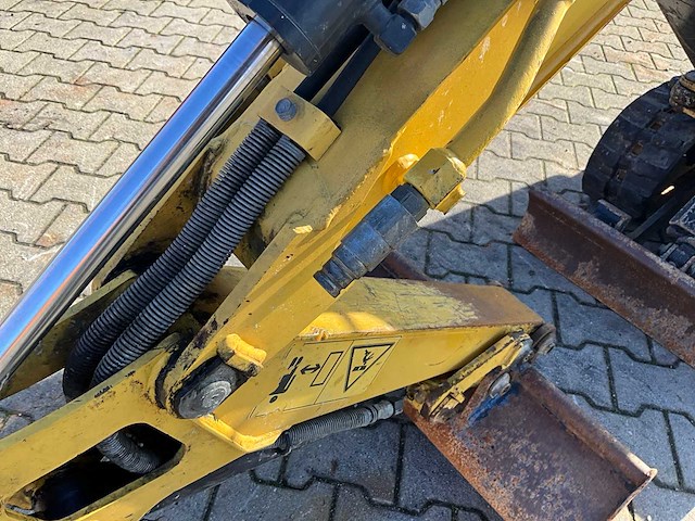 2016 yanmar sv08-1a(s) minigraafmachine - afbeelding 18 van  21