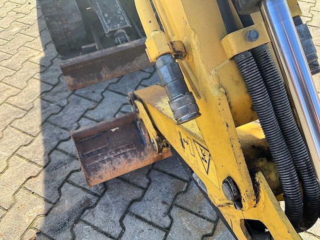 2016 yanmar sv08-1a(s) minigraafmachine - afbeelding 19 van  21