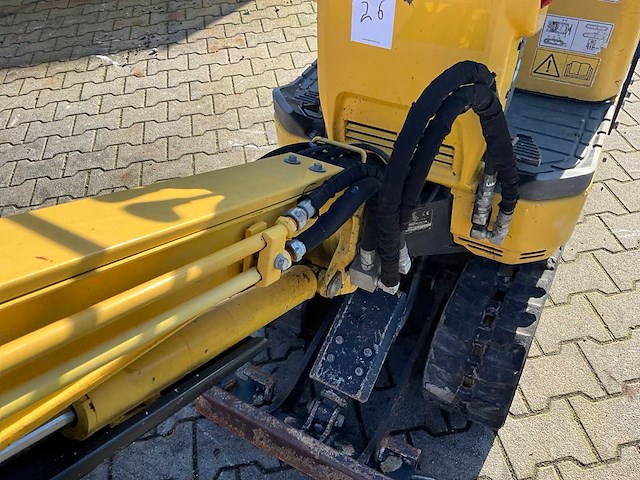 2016 yanmar sv08-1a(s) minigraafmachine - afbeelding 21 van  21