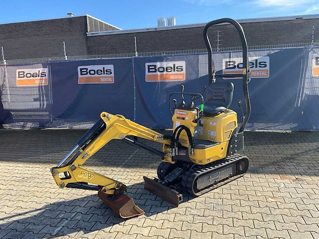 2016 yanmar sv08-1a(s) minigraafmachine - afbeelding 1 van  18