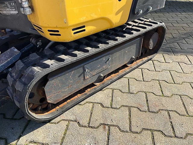 2016 yanmar sv08-1a(s) minigraafmachine - afbeelding 12 van  18