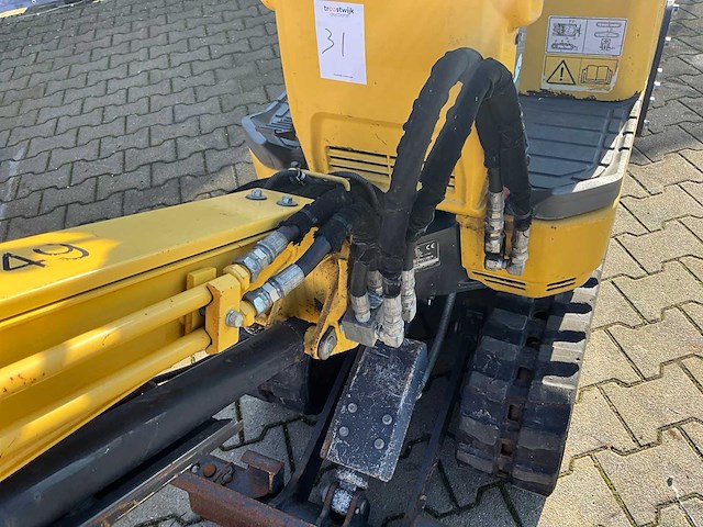 2016 yanmar sv08-1a(s) minigraafmachine - afbeelding 18 van  18