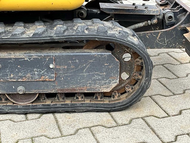 2016 yanmar sv08-1a(s) minigraafmachine - afbeelding 21 van  37