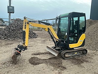 2016 yanmar sv18 rupsgraafmachine